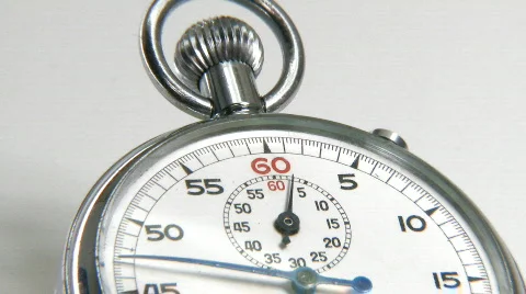 Stopwatch counting the time Stock Footage 704990