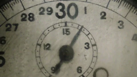 Stopwatch extreme close Stock Footage 29680145