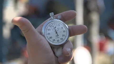 Stopwatch Stock Footage 30552579
