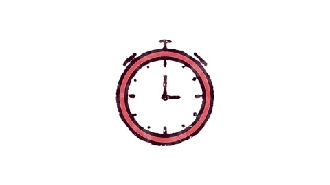 Stopwatch Icon for Education and E-learning Stock Footage 149871783