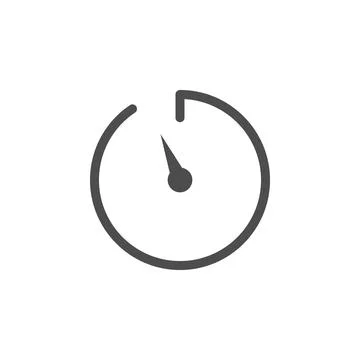 Stopwatch icon. Elements of web icon. Premium quality graphic design icon. Signs Illustrazione stock