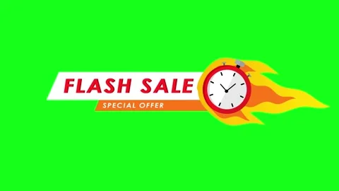 Stopwatch icon fire burning sign limited time shopping animated promo time .. Stock Footage 312908725