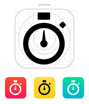Stopwatch icon イラスト素材
