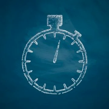 Stopwatch icon Stock Illustration