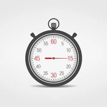 Stopwatch Icon Stock Illustration