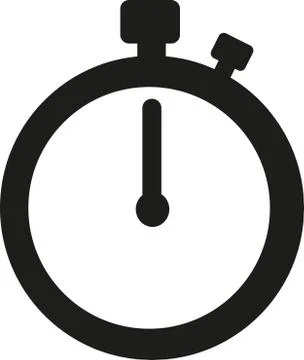 Stopwatch icon Stock Illustration