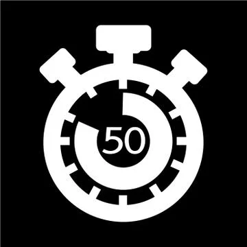 Stopwatch icon Stock Illustration