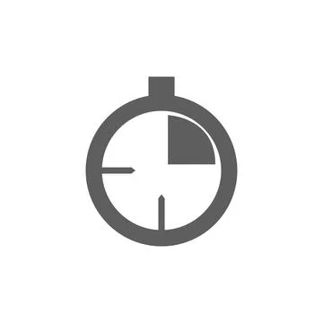 Stopwatch icon Stock Illustration