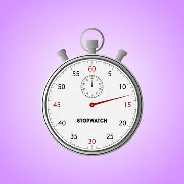 Stopwatch Icon Stock Illustration