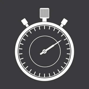 Stopwatch icon Illustrazione stock