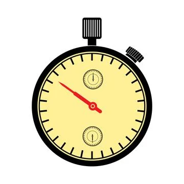 Stopwatch icon Stock Illustration