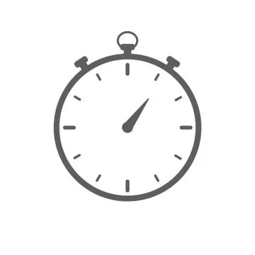 Stopwatch icon illustration Stock Illustration