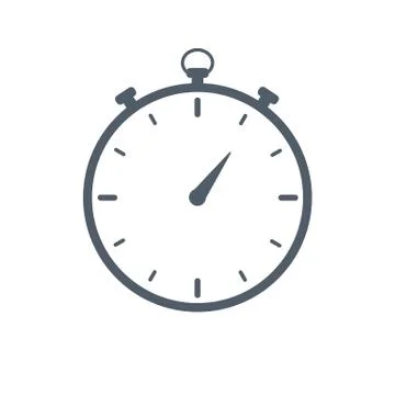 Stopwatch icon illustration Stock Illustration