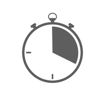 Stopwatch icon illustration Stock Illustration