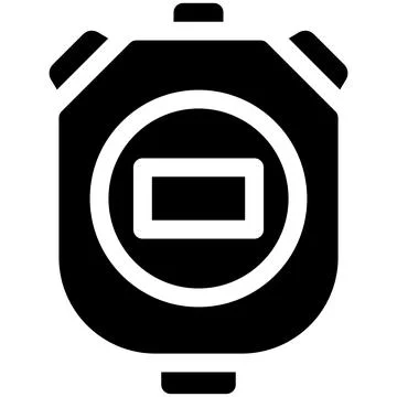 Stopwatch icon, Marathon related vector Stock Illustration