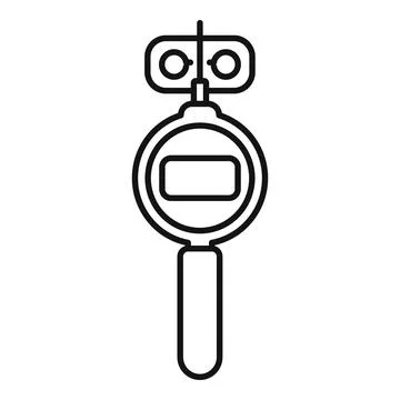 Stopwatch icon measuring time and performance 스톡 일러스트
