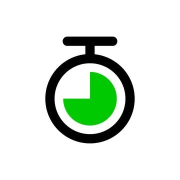 Stopwatch icon. Timer icon. Vectors. Stock Illustration
