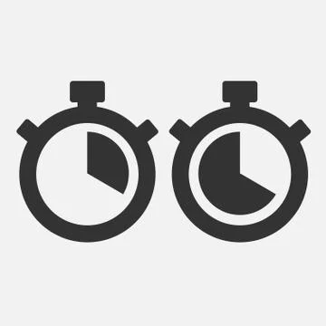 Stopwatch icon twenty seconds Stock-Illustration