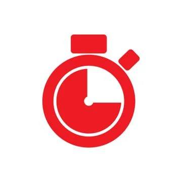 Stopwatch icon vector illustration Illustrazione stock