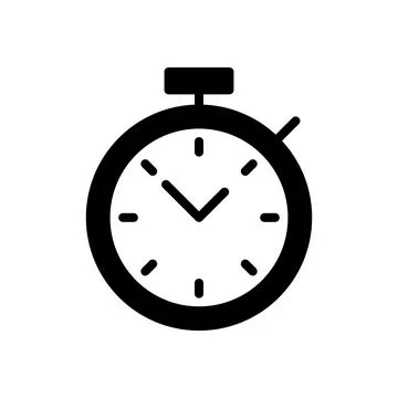 Stopwatch icon vector illustration. Timer sign and symbol. Countdown icon. .. Stock-Illustration