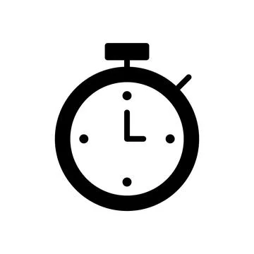 Stopwatch icon vector illustration. Timer sign and symbol. Countdown icon. .. Stock-Illustration