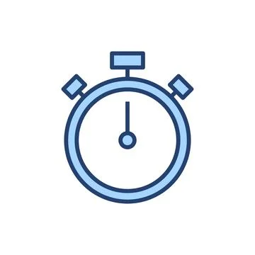 Stopwatch icon vector. Timer sign and symbol. Countdown icon. Period of time Stock-Illustration
