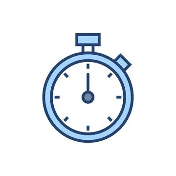 Stopwatch icon vector. Timer sign and symbol. Countdown icon. Period of time 스톡 일러스트