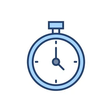 Stopwatch icon vector. Timer sign and symbol. Countdown icon. Period of time 스톡 일러스트