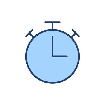 Stopwatch icon vector. Timer sign and symbol. Countdown icon. Period of time Stock-Illustration