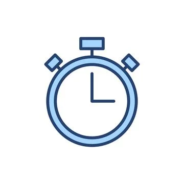 Stopwatch icon vector. Timer sign and symbol. Countdown icon. Period of time Stock-Illustration