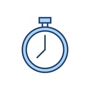 Stopwatch icon vector. Timer sign and symbol. Countdown icon. Period of time 스톡 일러스트