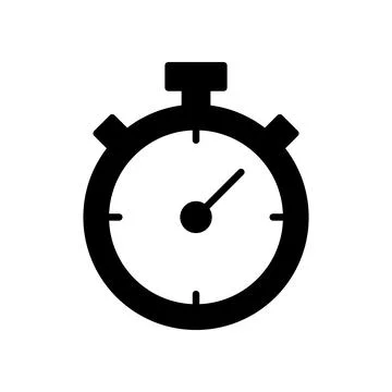 Stopwatch icon vector. Timer sign and symbol. Countdown icon. Period of time Stock-Illustration
