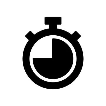 Stopwatch icon vector. Timer sign and symbol. Countdown icon. Period of time Stock-Illustration