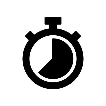 Stopwatch icon vector. Timer sign and symbol. Countdown icon. Period of time イラスト素材