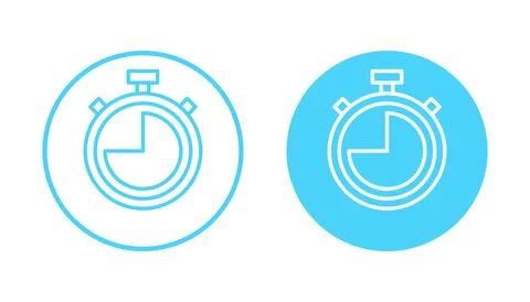 Stopwatch icon vector. Timer sign and symbol. Countdown icon. Period of time イラスト素材