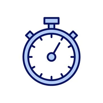Stopwatch icon vector. Timer sign and symbol. Countdown icon. Period of time Stock-Illustration