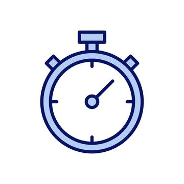 Stopwatch icon vector. Timer sign and symbol. Countdown icon. Period of time Stock-Illustration