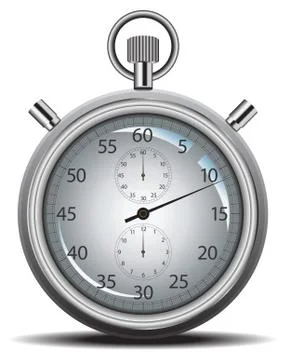 Stopwatch Stock Illustration