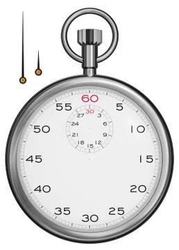 Stopwatch Stock Illustration