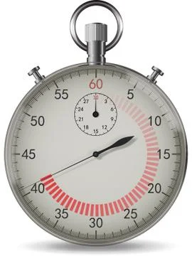 Stopwatch Stock Illustration