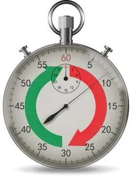 Stopwatch Stock Illustration
