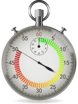 Stopwatch Stock Illustration
