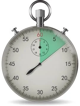 Stopwatch Stock Illustration