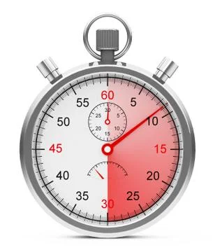 The stopwatch Stock Illustration