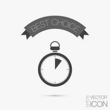 Stopwatch. Stock Illustration