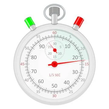 Stopwatch. Stock Illustration