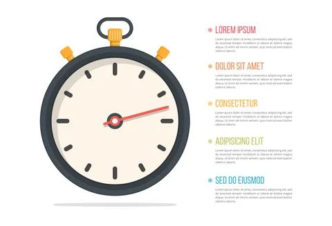 Stopwatch Illustrazione stock