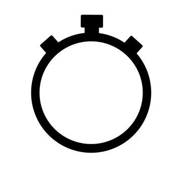 Stopwatch illustration Stock Illustration