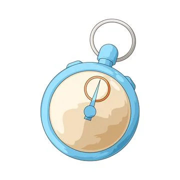 Stopwatch illustration Stock Illustration