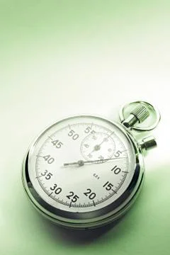 Stopwatch isolated Foto stock